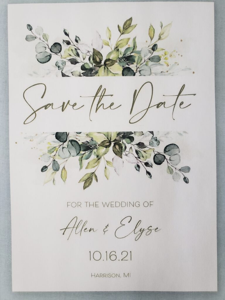 Save the date 2